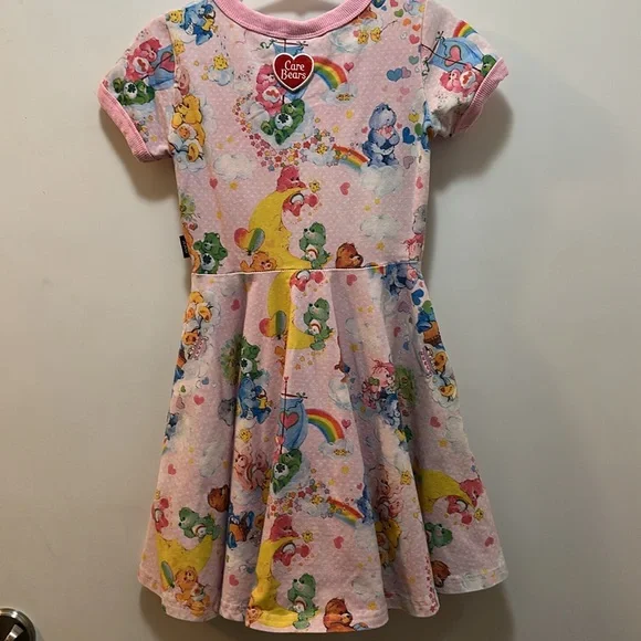 RYK Pink Kids Care Bear Dress with Pockets Size 6 - Picture 7 of 8